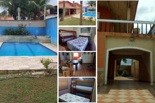 Linda Casa com Piscina * Itanhaém * 30m Praia * Wi-fi Gratuito *Lazer e Descanso