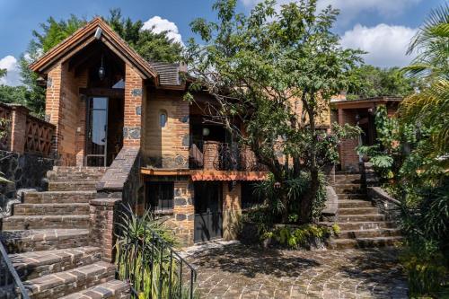 ทัศนียภาพภายนอกโรงแรม, Charming cabin with Scenic view in Tepoztlán (Charming cabin with Scenic view in Tepoztlan) in ซานเปโดร