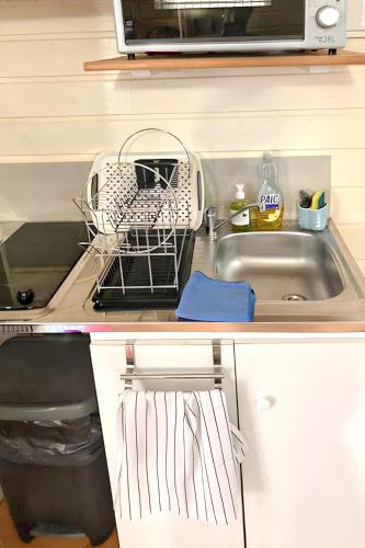 Charmante maison vue mer au Marin avec jardin