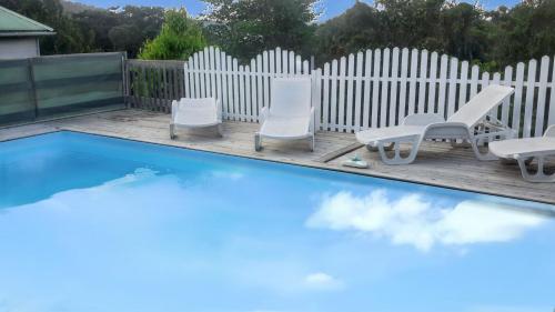 Näkymä, Bungalow charmant au Robert avec piscine partagée (Bungalow charmant au Robert avec piscine partagee) in Le Robert