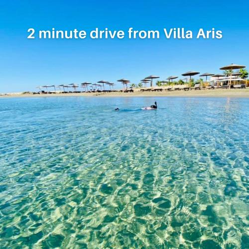 運動及活動, Villa Aris in 阿吉奧斯泰奧多羅斯