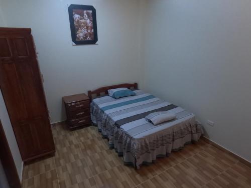 1 double bed