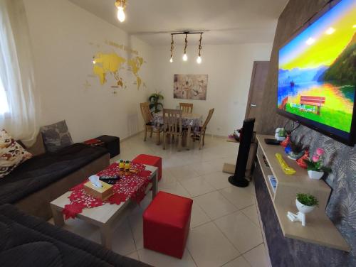 Spacious 2BR Ground-Floor Apartment Parking & Free Wi-Fi, Casablanca (Foto 8)