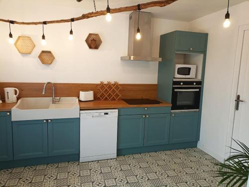 virtuve, Gîte Bellebouche (Gite Bellebouche) in Gourgé