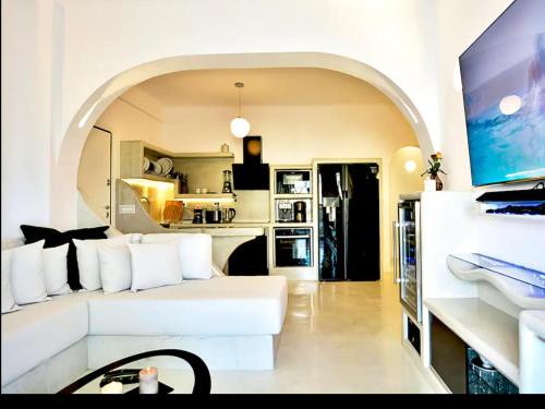 Kamari Loft - Santorini Luxury Apartment, Kamari (fotografie 6)