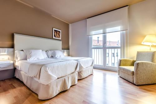 1 double bed