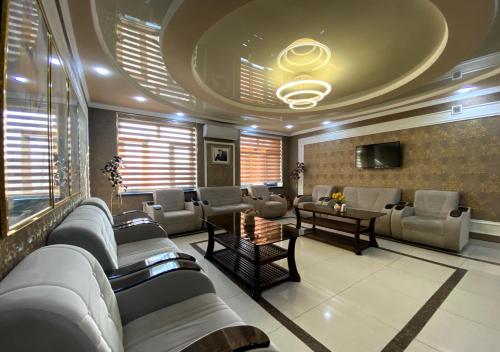 Lobby, Diyor Hotel in Margilan
