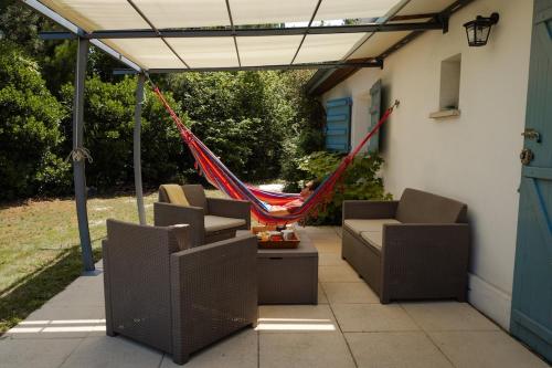 La Maison Bleue in Linxe