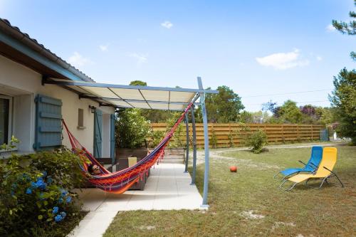 La Maison Bleue in Linxe