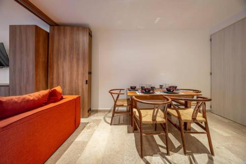 Lux Studio with Rooftop Pool Gym Private Balcony, Tulum (fotografie 7)