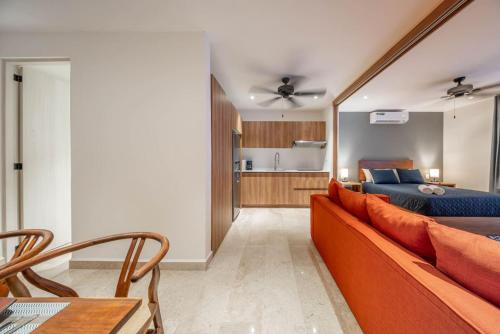 Lux Studio with Rooftop Pool Gym Private Balcony, Tulum (fotografie 10)