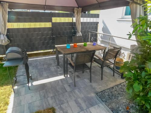 Balkons/terase, Ferienwohnung Erlehof in Obersimten