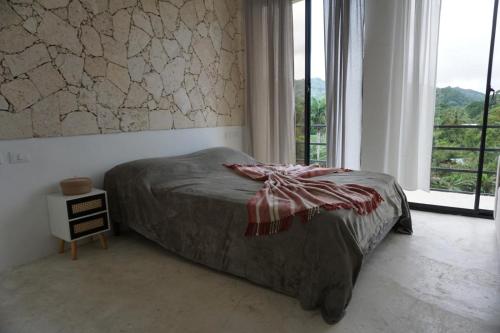 1 double bed