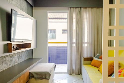 Apartamento aconchegante em frente ao Shopping JL