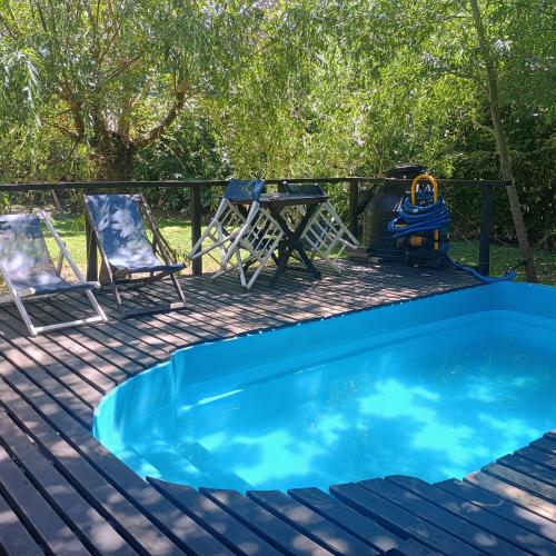 Swimming pool, Mi Refugio Cabana in Tigre
