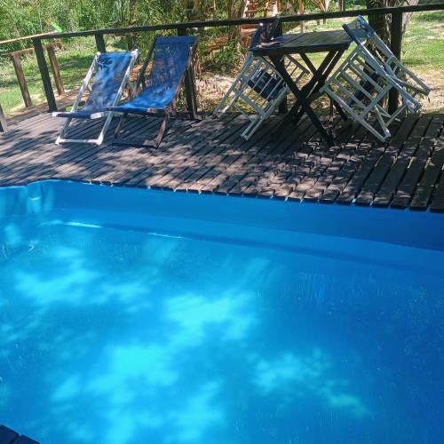 Swimming pool, Mi Refugio Cabana in Tigre