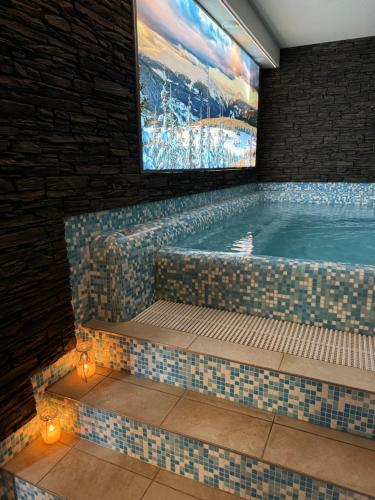 อ่างแช่น้ำร้อน, Hotel Vydrovy boudy, Pec pod Sněžkou (Hotel Vydrovy boudy, Pec pod Snezkou) in เพค พอด สเนซคู
