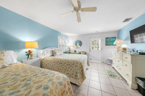 2 double beds