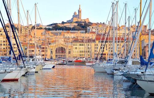 Cocon Marseillais, Centre-Ville, Vieux-Port - Rue Paradis, Rénové, Climatisé, 2pers, Marseille (fotografie 6)