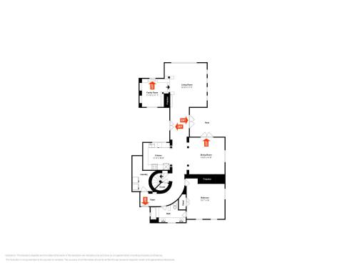 City Views at Alma Compound 2 Bedrooms Sleeps 4 Walk to Plaza Fireplace - main image