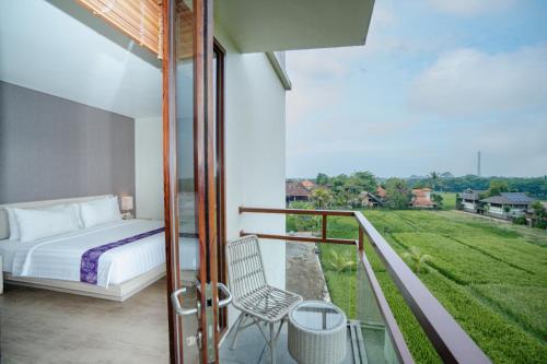 Balcony/terrace, The Evitel Resort Ubud in Ubud