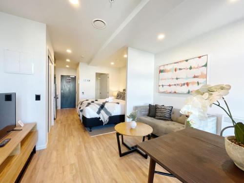 Chic & Comfy 1 Bed Studio vs Gym Pool & Sauna In CBD Near Skytower, Auckland (Foto 6)