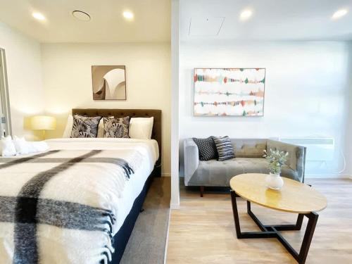 Chic & Comfy 1 Bed Studio vs Gym Pool & Sauna In CBD Near Skytower, Auckland (Foto 10)