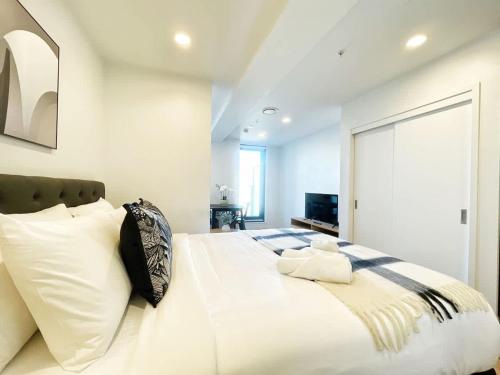 Chic & Comfy 1 Bed Studio vs Gym Pool & Sauna In CBD Near Skytower, Auckland (Foto 11)