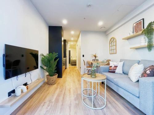 Serene Cityscape 1B Apt Near Skytower vs Gym Pool Sauna, Auckland (foto 10)