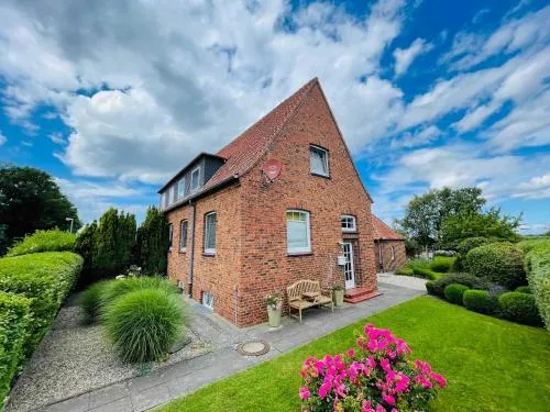 Insel Zollhaus in Strukkamp auf Fehmarn, Deutschland