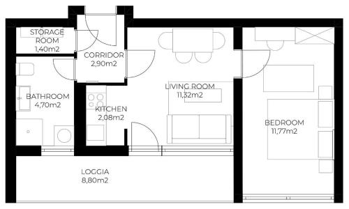Stāva plāns, Neues Ferienapartment in Neumarkt in Neumarkt in Steiermark