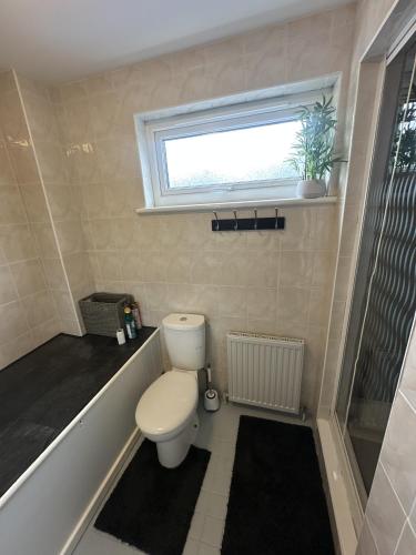 Fürdőszoba, Inspire Home Stylish Stay B near Techniquest