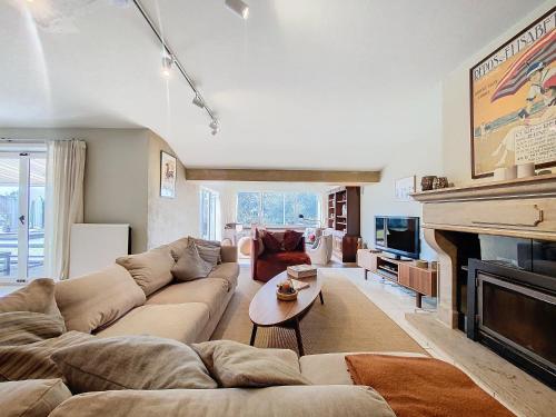 Felles stue/TV-område, Vakantievilla Michotte te Oostduinkerke - Bad in Koksijde