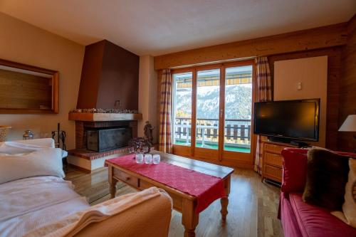 Anémone 11 - 2 chambres cosy, balcon plein sud avec vue sur les montagnes, Gryon (foto 9)