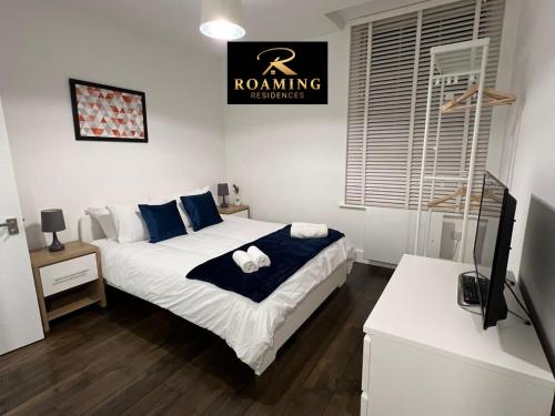 Sleeps 8 - Central - Free Secure Parking - 2 Bath, Reading