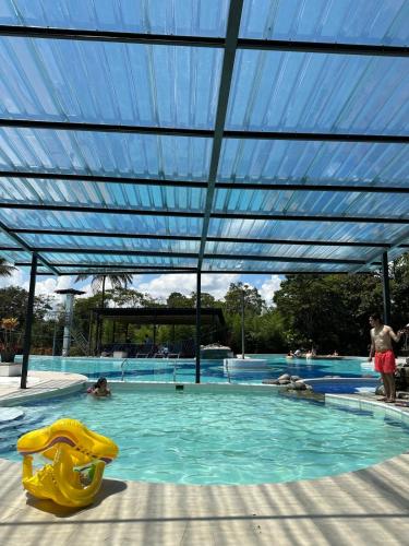 Swimming pool, Ecopark Hosteria Puyo in Shell