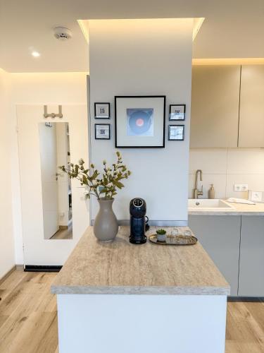 kök, Elegante Suite in Strandnähe (Elegante Suite in Strandnahe) in Sylt-Ost