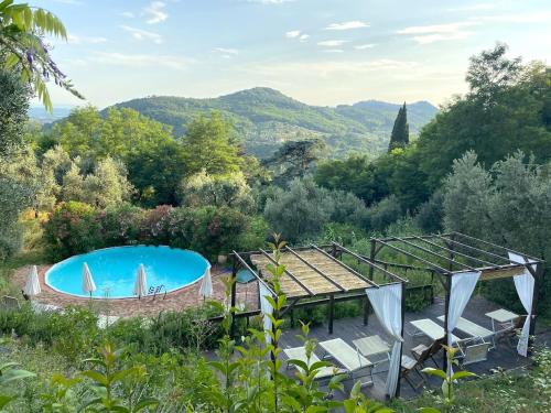 泳池, Agriturismo I Pitti in 塞拉維爾皮斯托伊斯