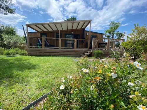 Confortable mobile home G15 - Location saisonnière - Gujan-Mestras