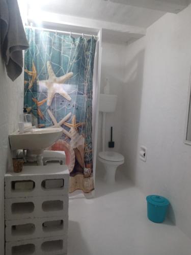 Bathroom, Hostel Jose Mendes in José Mendes