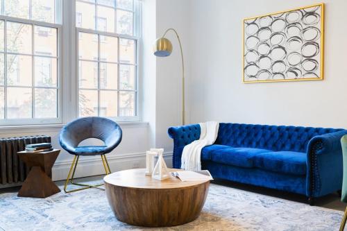 E10-2 Designer East Village Townhouse 1BR, New York (fotografie 2)
