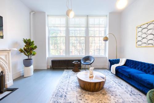 E10-2 Designer East Village Townhouse 1BR, New York (fotografie 6)