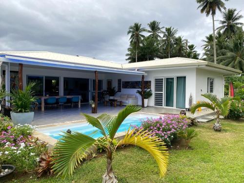 Svømmebasseng, Tahiti - Bay Lodge in Afaahiti