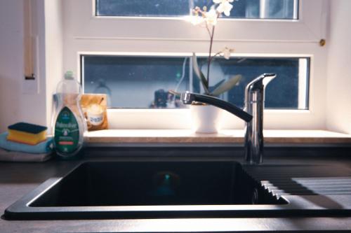 Kitchen, Apartment 4 in Bad Konig