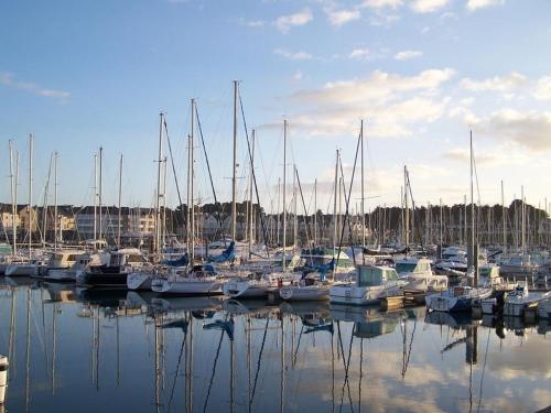 Appartement avec piscine, wifi, près de la plage, pour 6 personnes à Arzon - FR-1-775-17