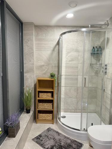Luxury Penthouse with Private Hot Tub Overlooking Leeds City Centre, Leeds (Foto 7)