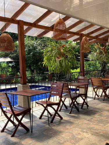 Restorāns, Hotel el Ancla Campestre in Villeta