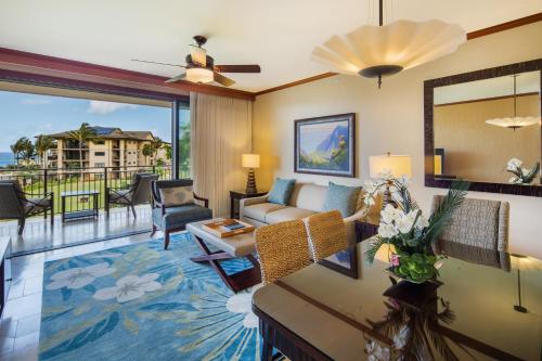 コロア・ランディング・リゾート・アット・ポイプ、オートグラフ コレクション2 Bedroom Villa, Bedroom 1: 1 King, Bedroom 2: 1 Queen, Sofa Bed, Island View, Balcony