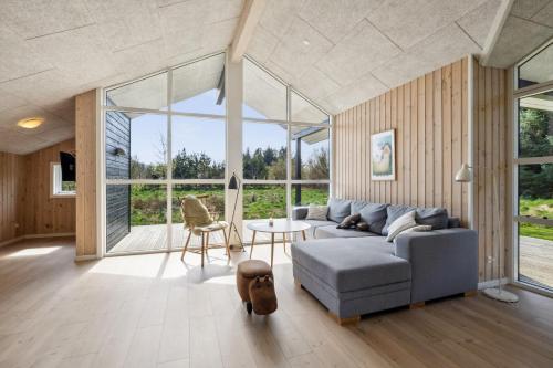 A szálláshely kívülről, Modern Holiday Home From 2017, Located At Lild Strand in Norklit