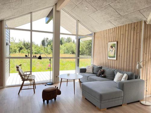 A szálláshely kívülről, Modern Holiday Home From 2017, Located At Lild Strand in Norklit